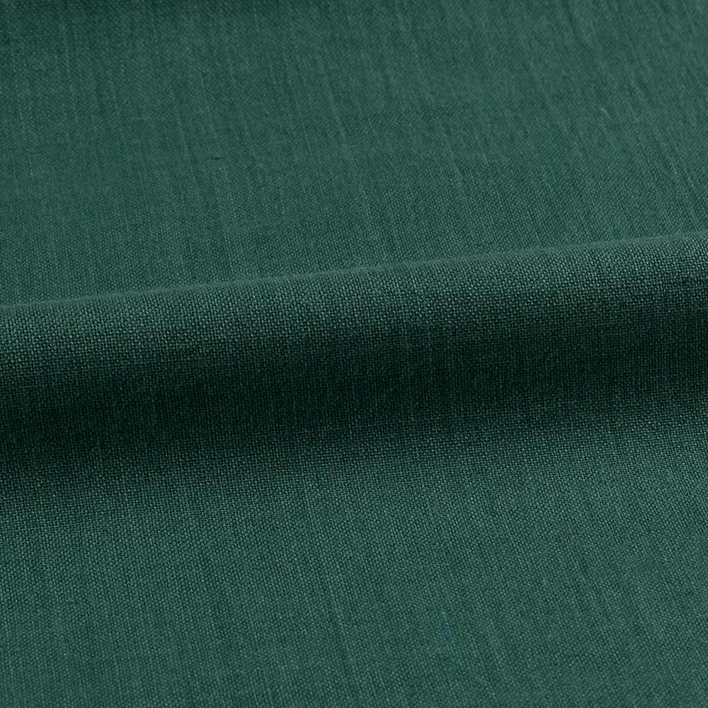 CHAMBRAY DARK GREEN KHADI COTTON 105 GSM HANDWOVEN FABRIC 11