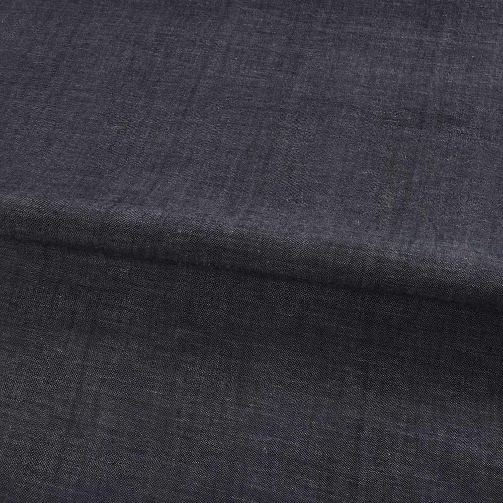 PLAIN BLACK PURE COTTON 95 GSM HANDWOVEN FABRIC