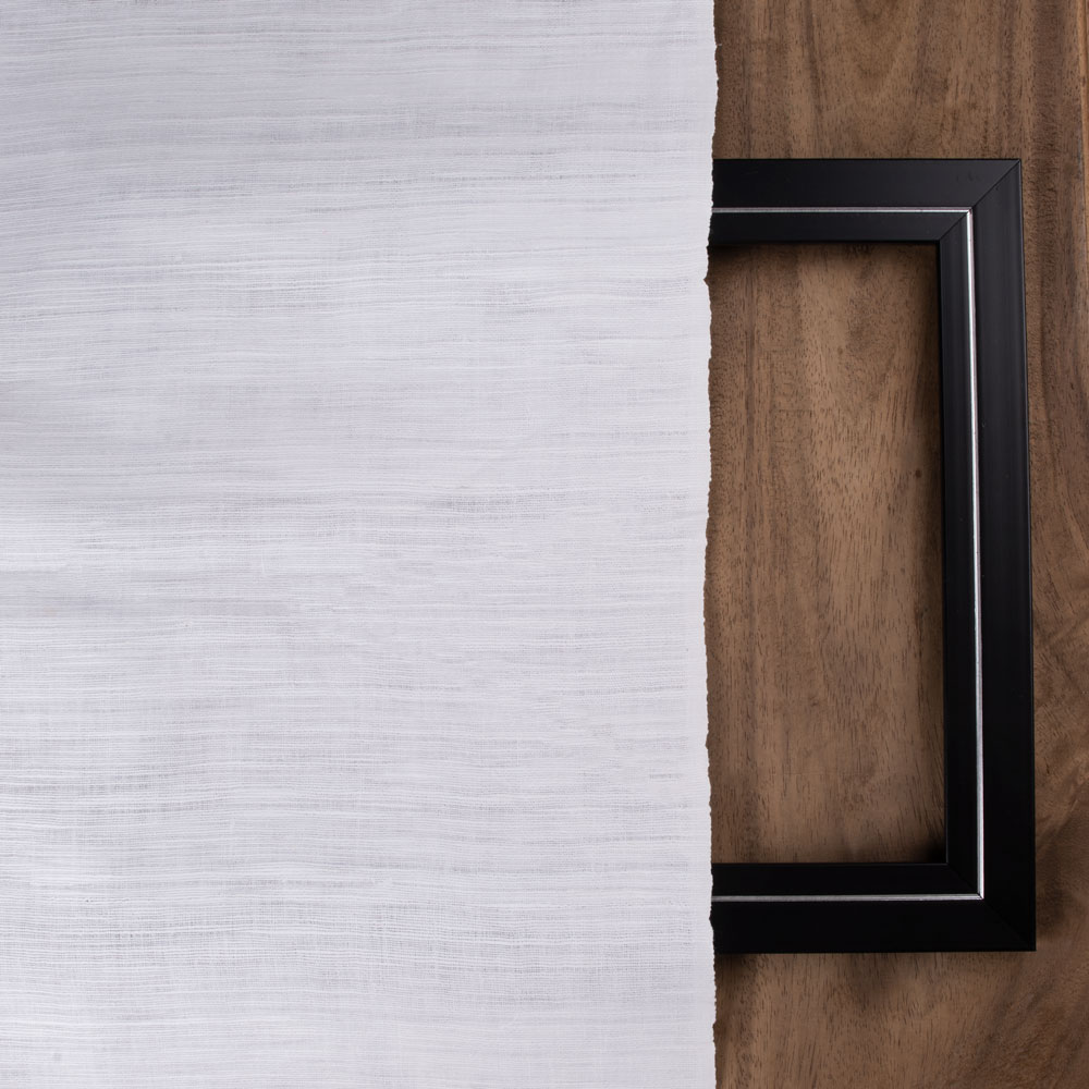 WHITE Mulmul KHADI 160 GSM HANDSPUN & HANDWOVEN FABRIC | BLEACHED WHITE & DYEABLE