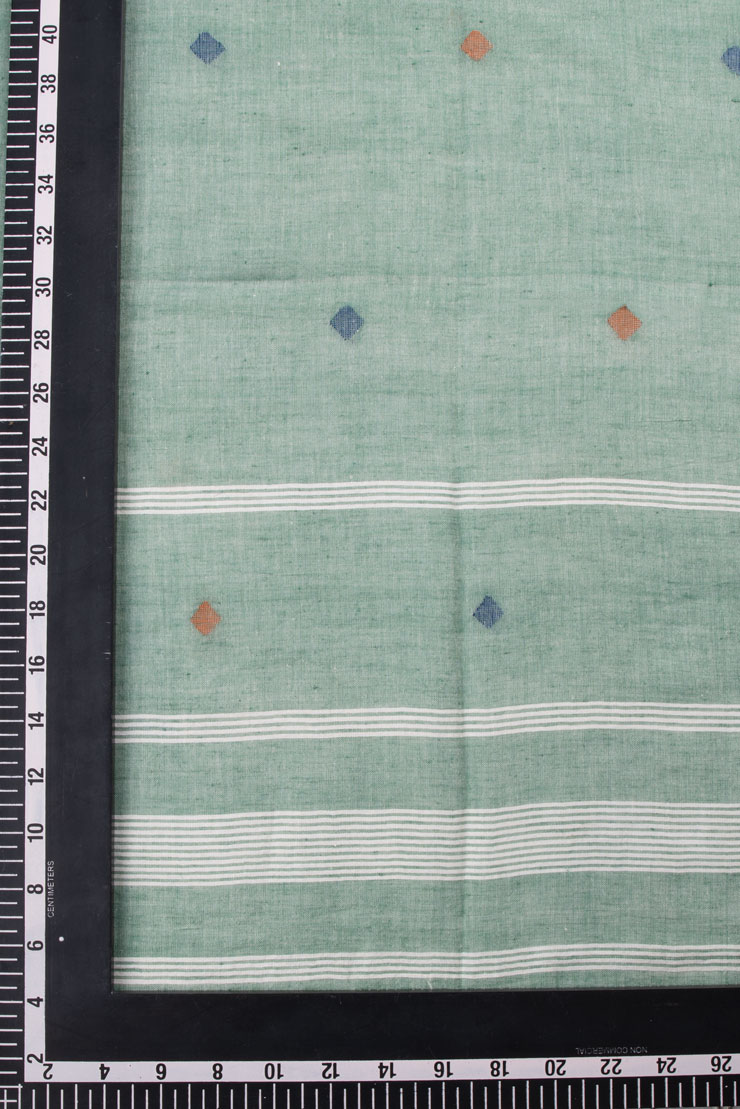 HANDWOVEN GREEN SCARF