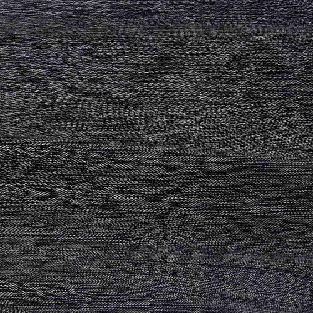 CHAMBRAY DARK GREY KHADI COTTON 158 GSM HANDWOVEN FABRIC