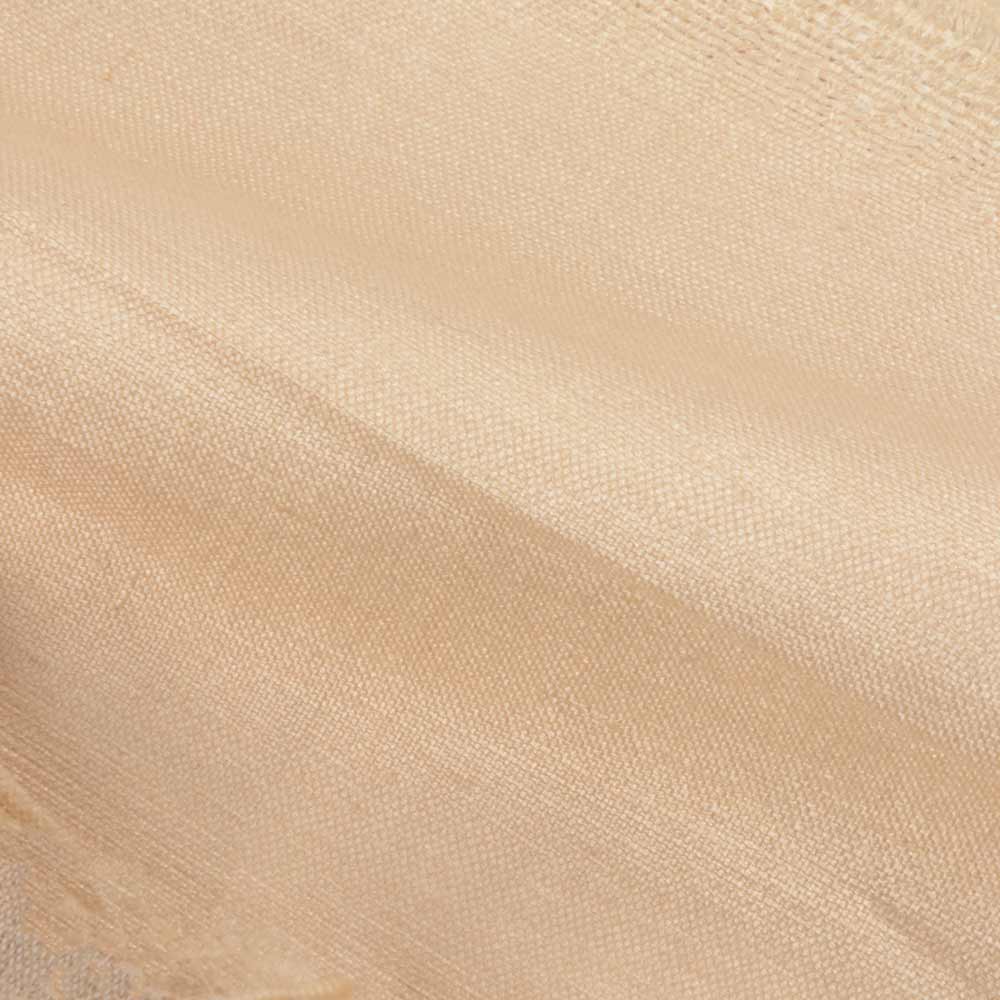 Plain Natural Pure Tussar Silk 145 GSM Handwoven Fabric 18