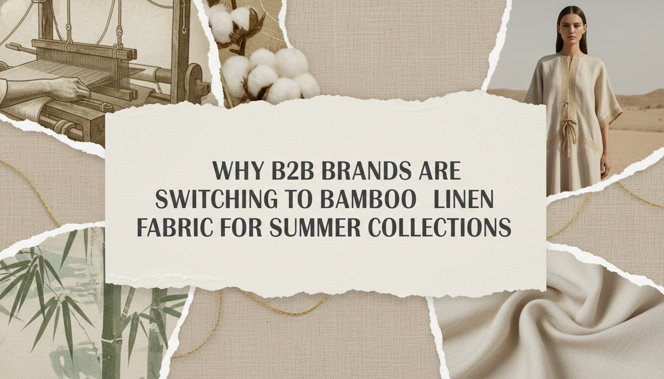 Why B2B Brands Are Switching to Bamboo Linen Fabric for Summer Collections