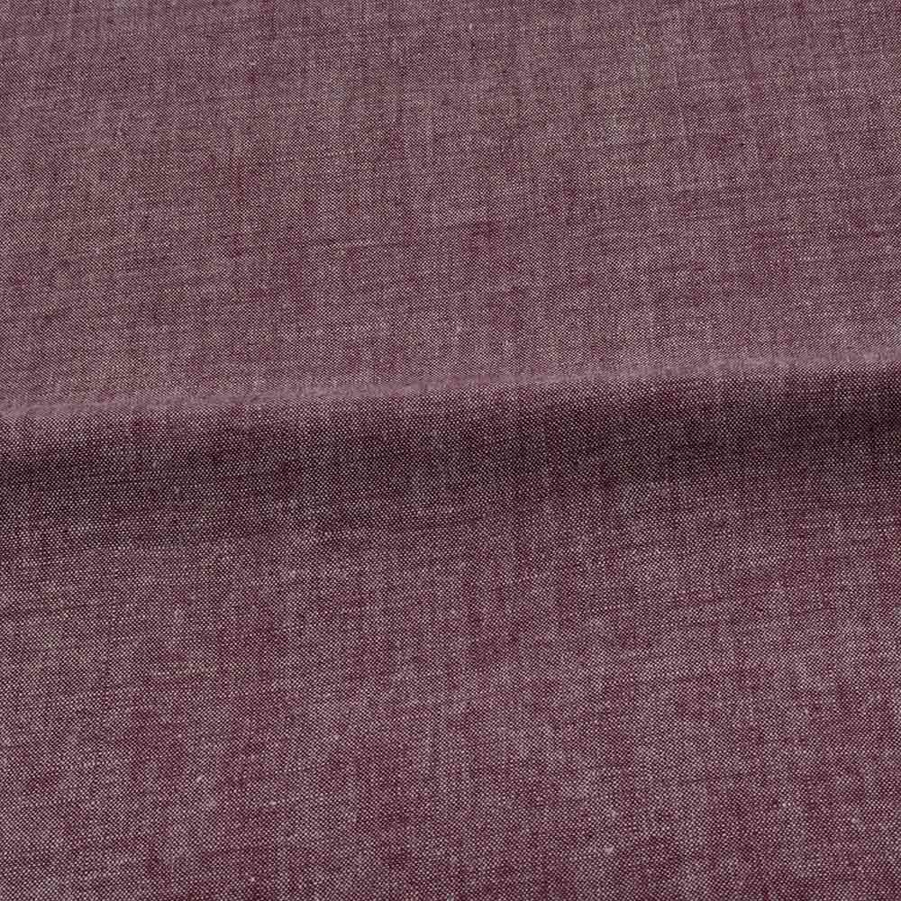 CHAMBRAY DARK PURPLE KHADI COTTON 115 GSM HANDWOVEN FABRIC
