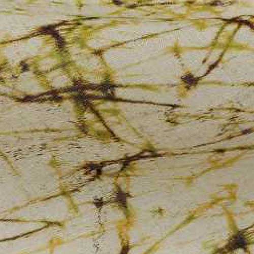 Abstract Brown Creme Batik Mulberry Silk 40 GSM Fabric