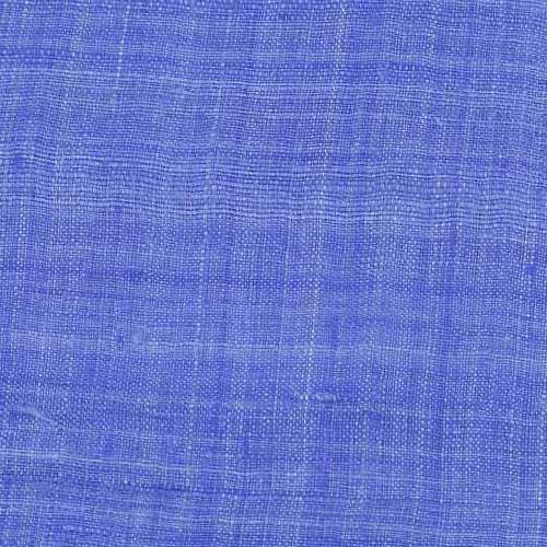 Plain Blue Pure Matka 110 GSM Handwoven Fabric