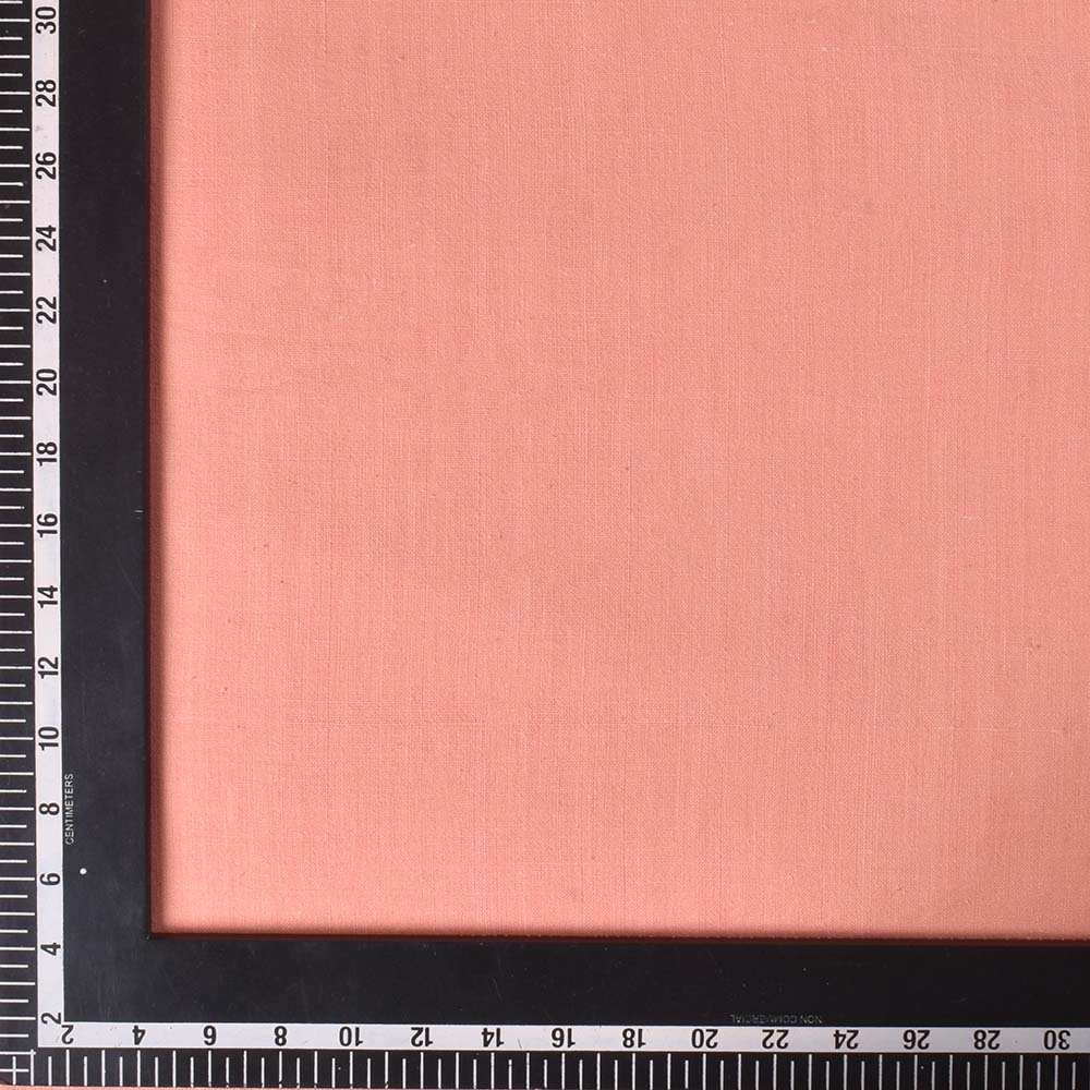PLAIN PINK PURE KHADI 142 GSM HANDWOVEN FABRIC