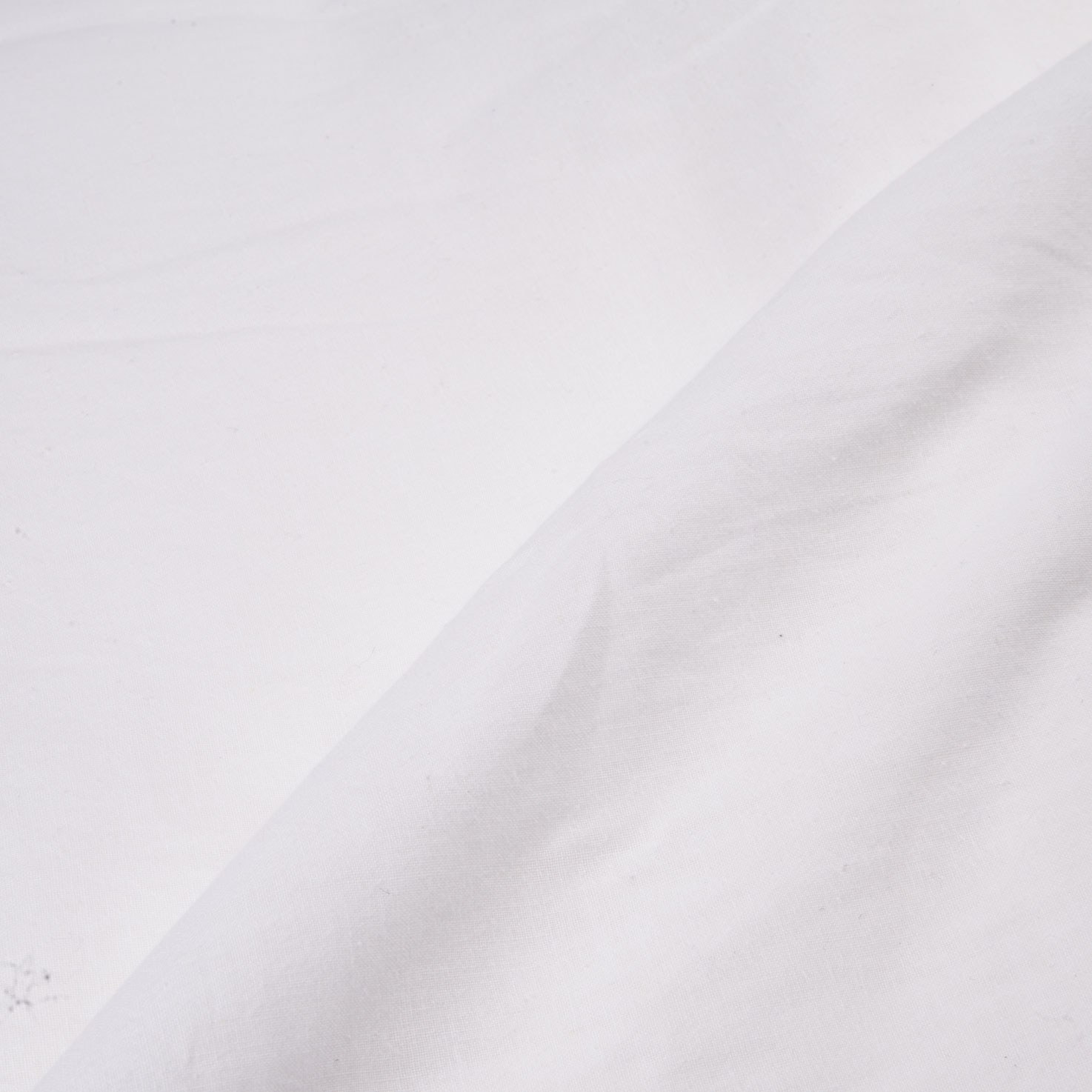 Plain White Natural Organic Khadi Cotton 103 GSM Fabric