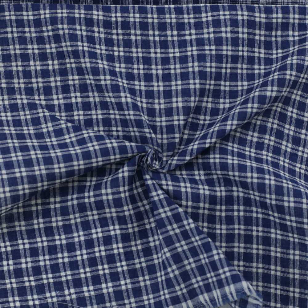 Pure Cotton Yarn Dyed 65 GSM Fabric | Design -Checks C