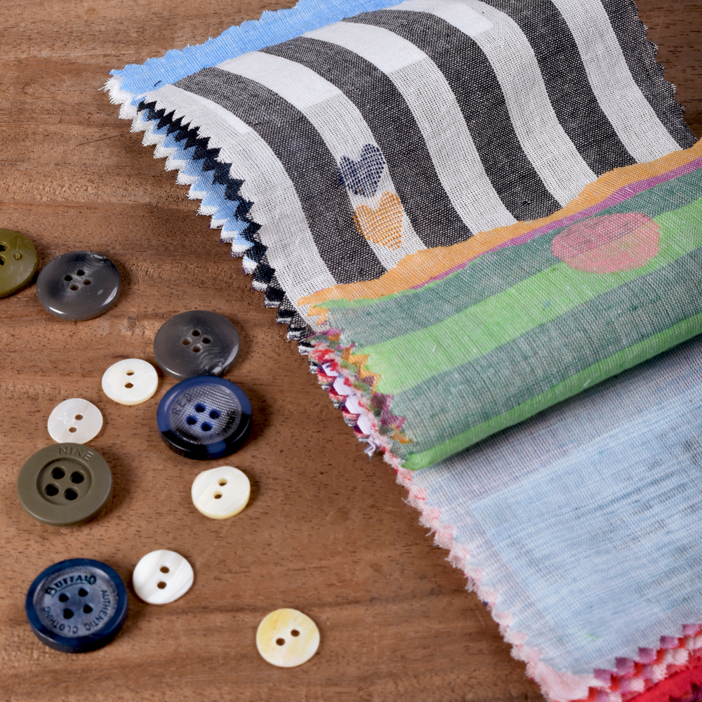 Handwoven Jamdani Fabric Swatches