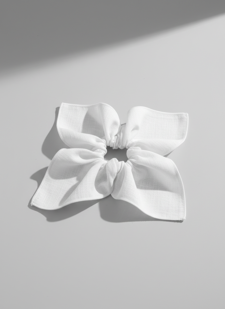 Napkin Knot Scrunchy