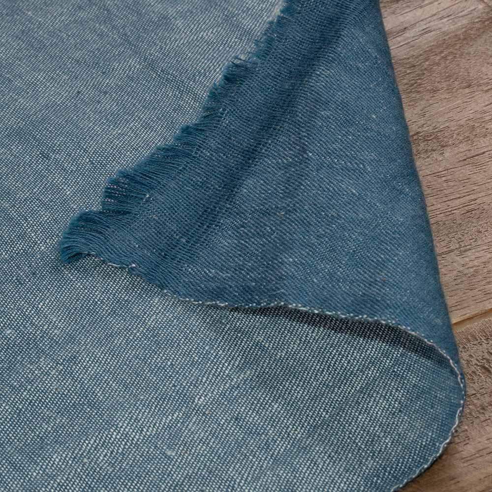 Denim Twill Handwoven Fabric