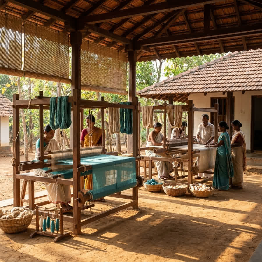Ethical Sourcing: The Anuprerna Decentralized Artisan Model — Anuprerna handloom