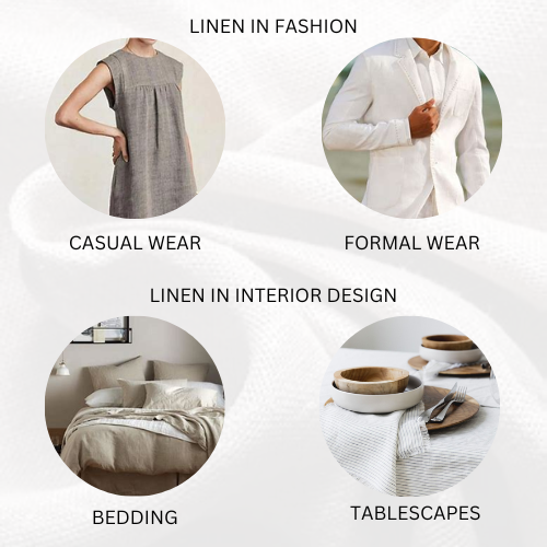 Linen in Fashion & Interior Designing