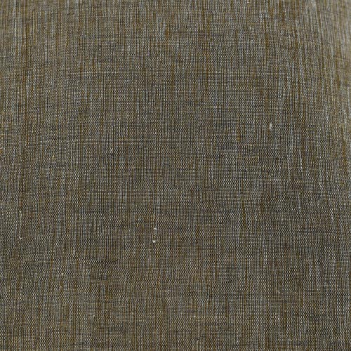 CHAMBRAY BROWN KHADI COTTON 158 GSM HANDWOVEN FABRIC