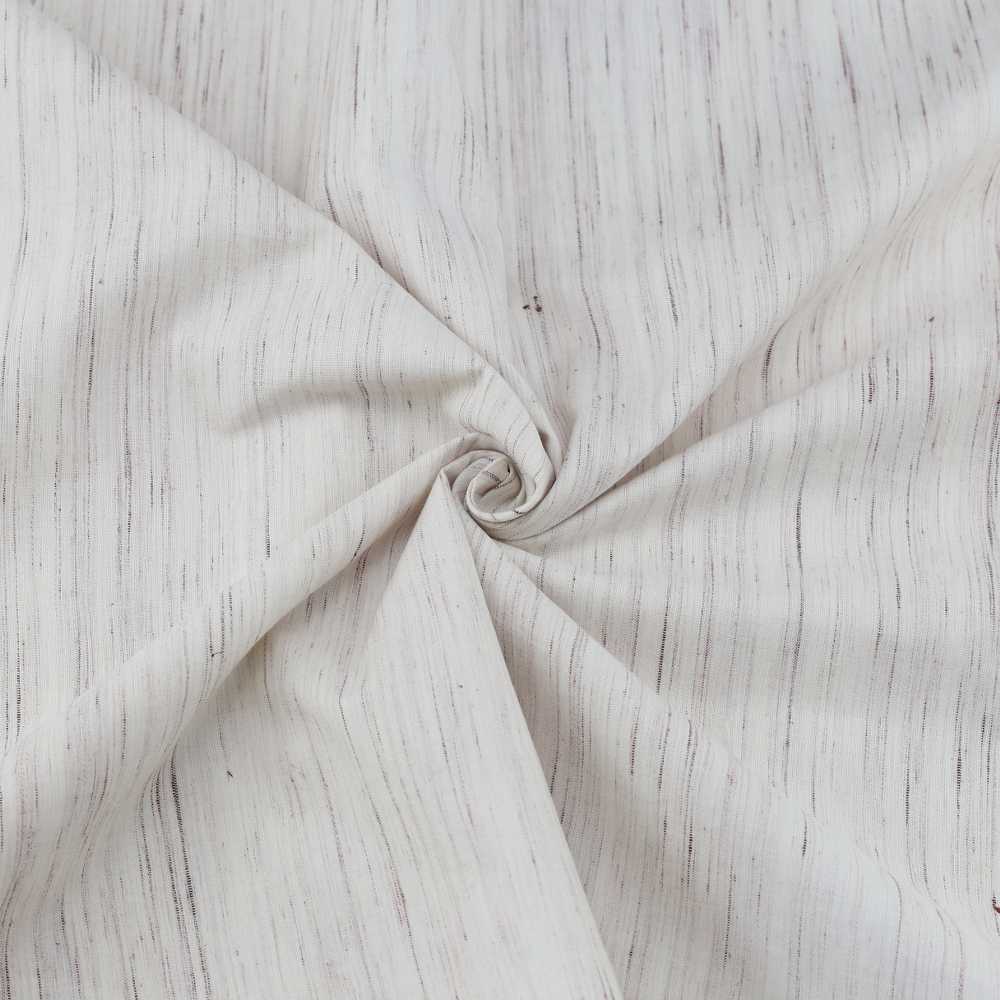 Handspun Cotton Khadi 105 GSM Fabric | Design-Stripes