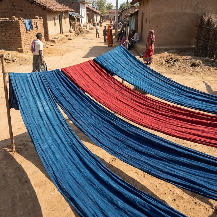 Structuring the Decentralized Artisan Supply Chain in India — Anuprerna handloom