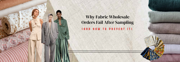 Why Fabric Wholesale Orders Fail After Sampling (And How to Prevent It)