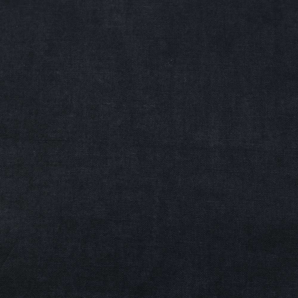 PLAIN BLACK KHADI COTTON FABRIC - 160 GSM HANDSPUN & HANDWOVEN