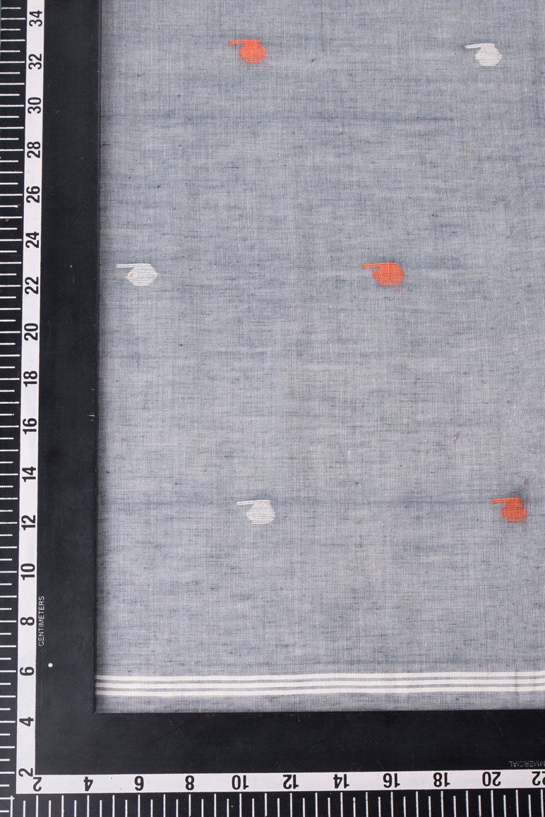 HANDWOVEN GREY SCARF