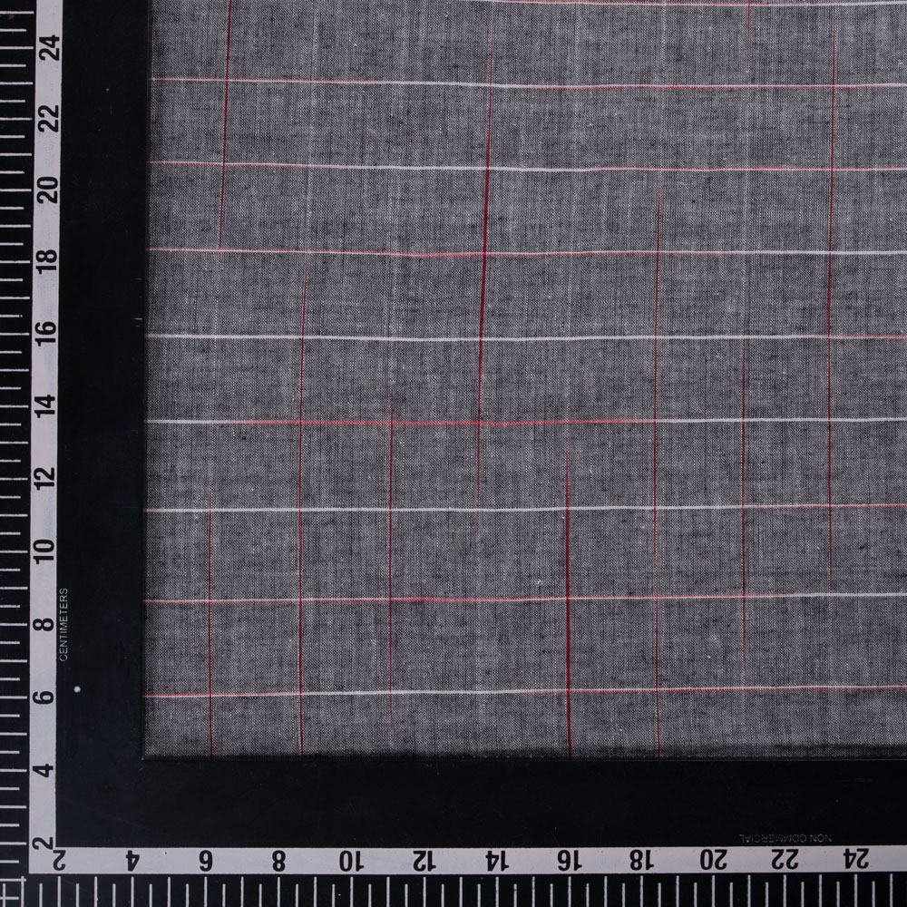 Pure cotton fabric featuring tie-dye in a check pattern