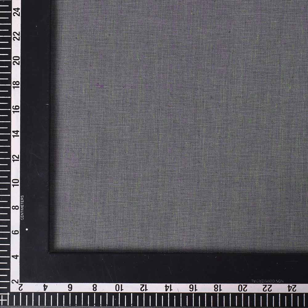 CHAMBRAY GREY PURE COTTON 100 GSM HANDWOVEN FABRIC 27