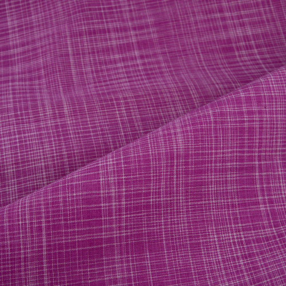 PINK YARN TIE-DYE 86 GSM PURE COTTON FABRIC