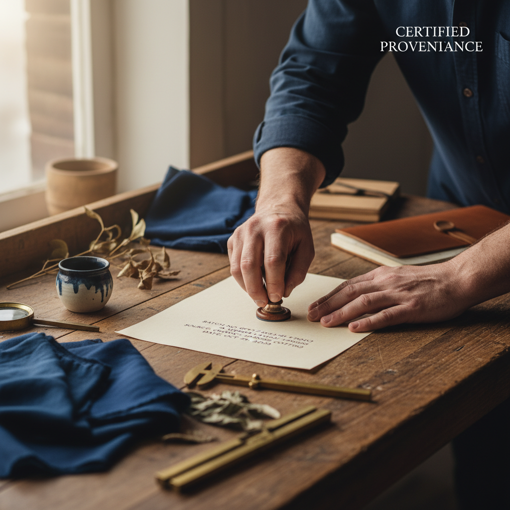 Commercial invoice, packing list and certificate of origin for fabric export