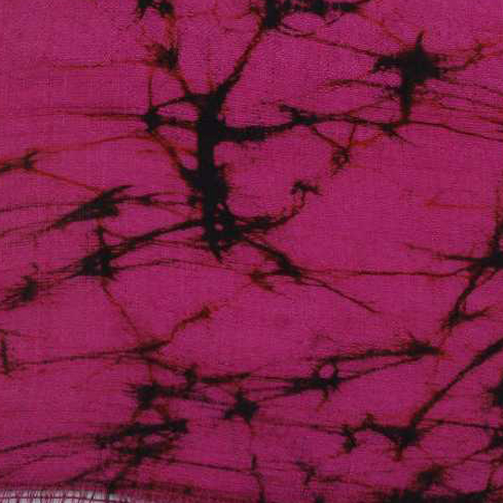 Abstract Pink Batik 54 GSM Mulberry Silk Fabric