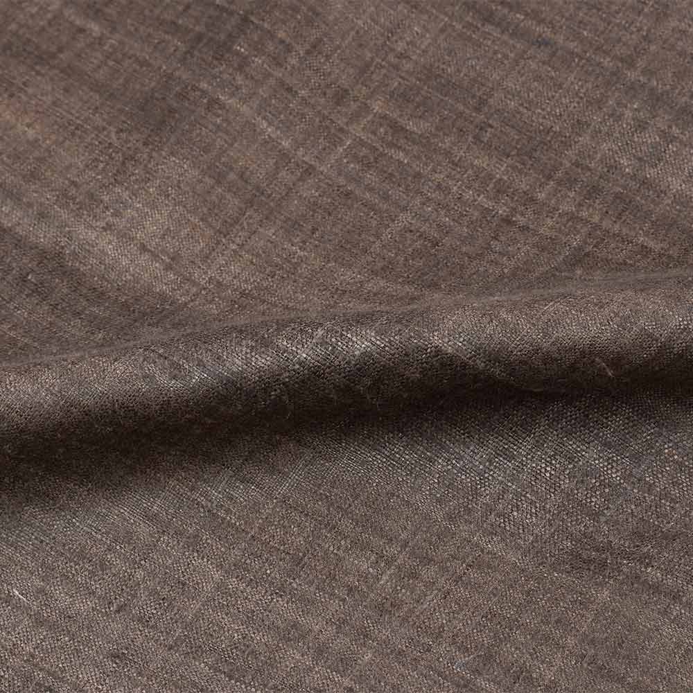 PLAIN BROWN PURE MATKA 110 GSM HANDWOVEN FABRIC 21