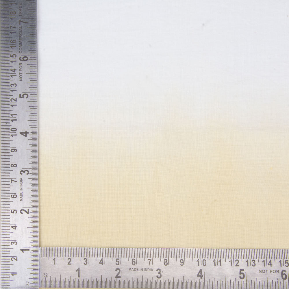 Cotton khadi fabric with tie-dye in an abstract pattern