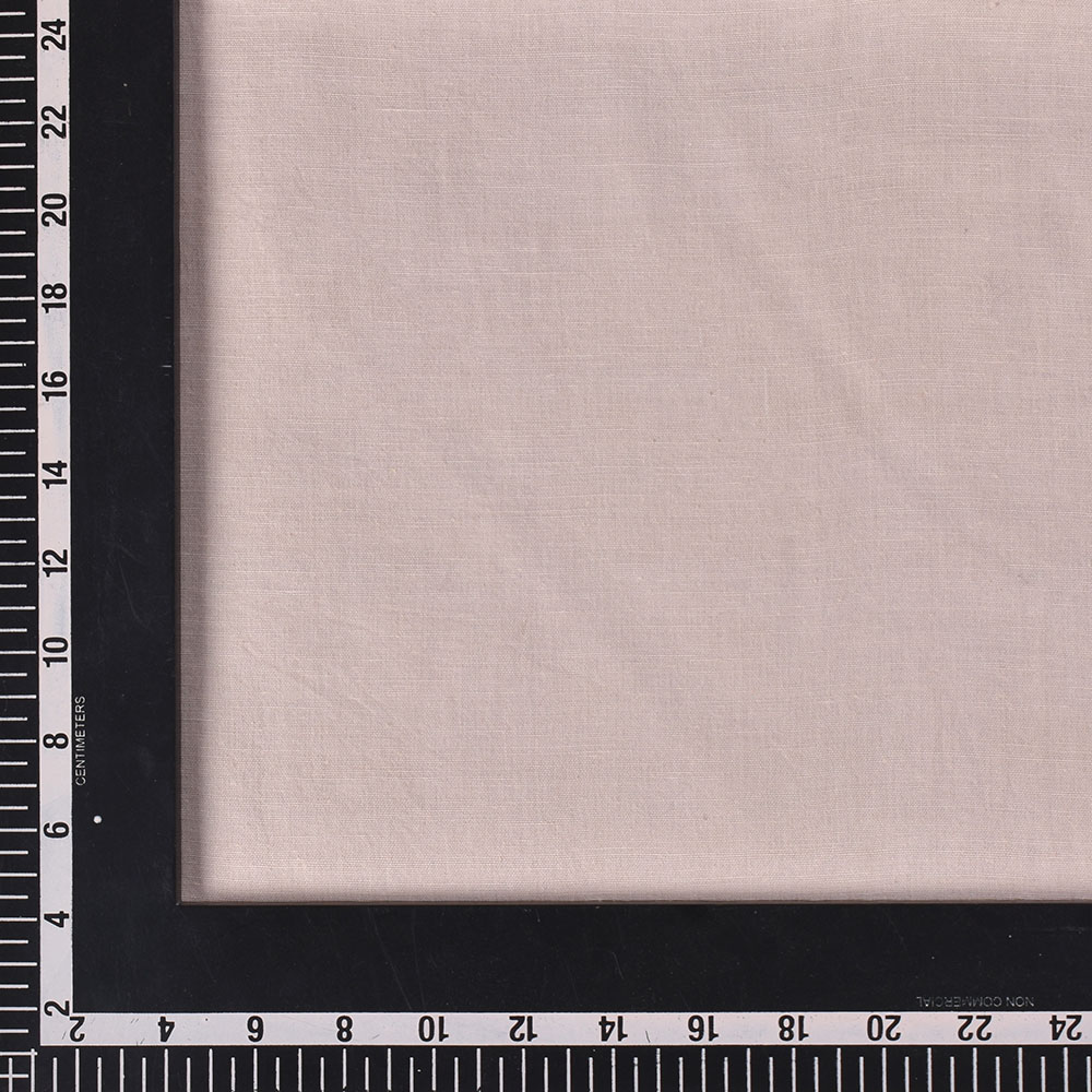 PLAIN OFF WHITE KHADI COTTON 105 GSM HANDWOVEN FABRIC