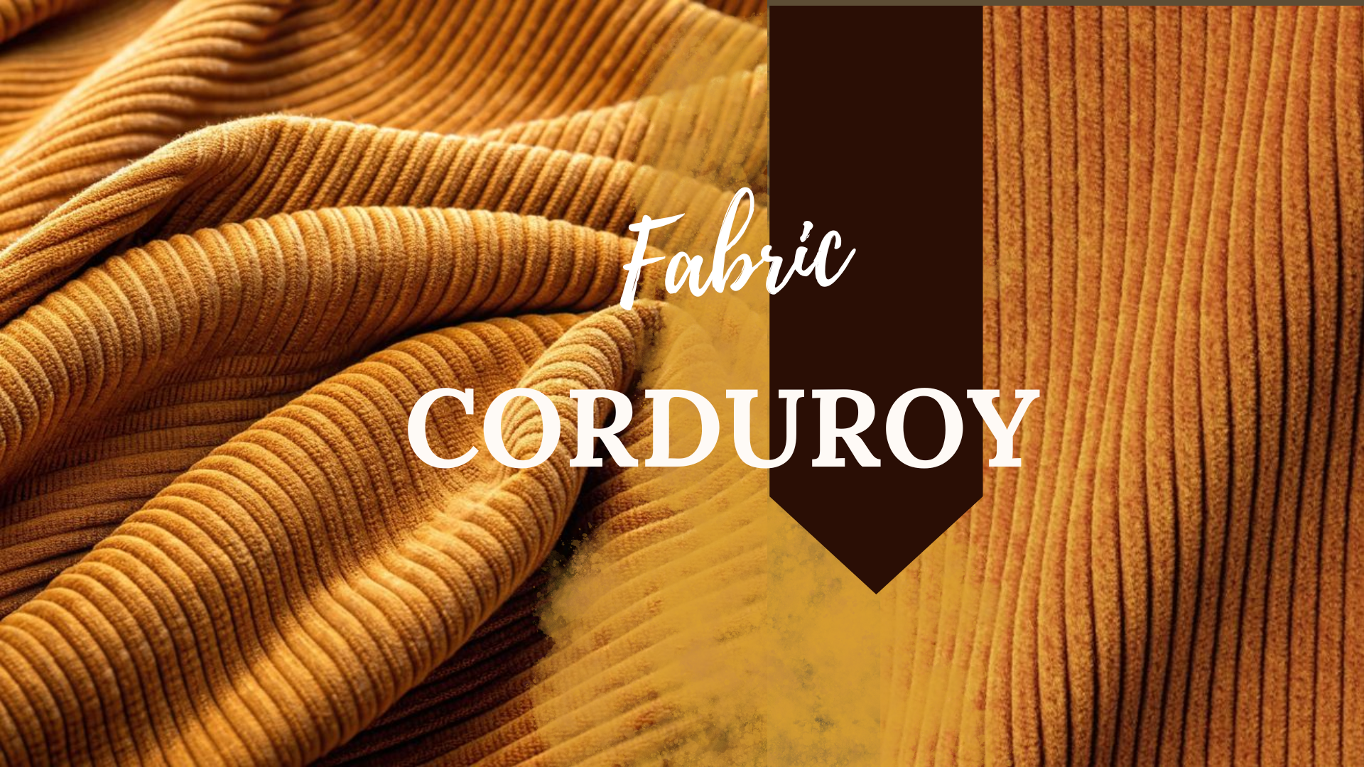 Corduroy Fabric : The Classic Fabric with a Contemporary Twist
