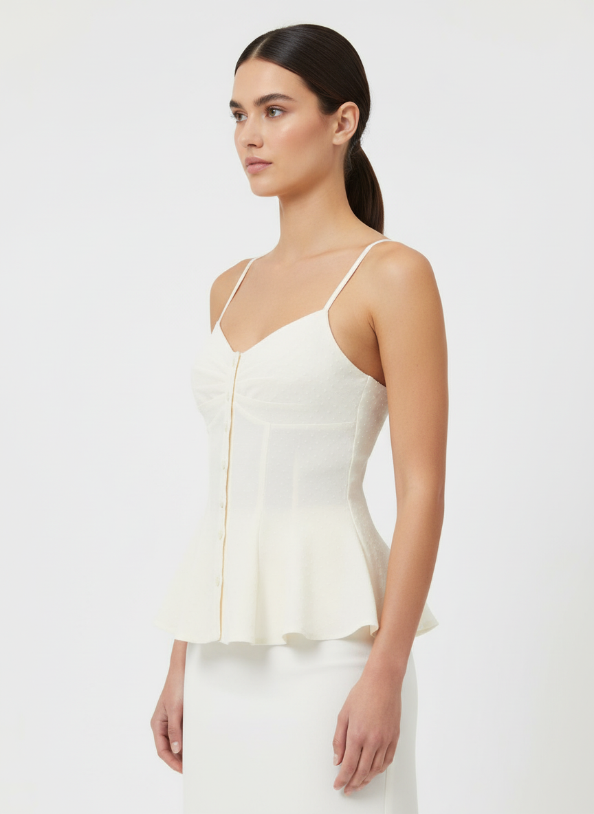 Sweetheart Peplum Top