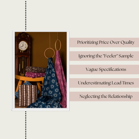 Common B2B sourcing mistakes to avoid when buying wholesale cotton fabric from India