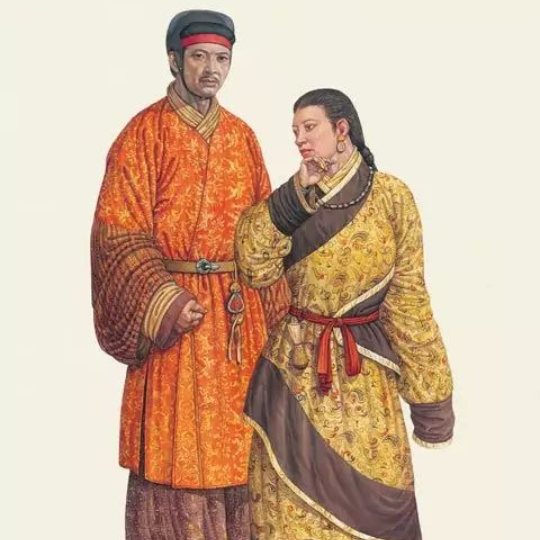 Ancient Chinese Silk Dress