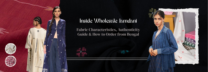 Inside Wholesale Jamdani: Fabric Characteristics, Authenticity Guide & How to Order from Bengal