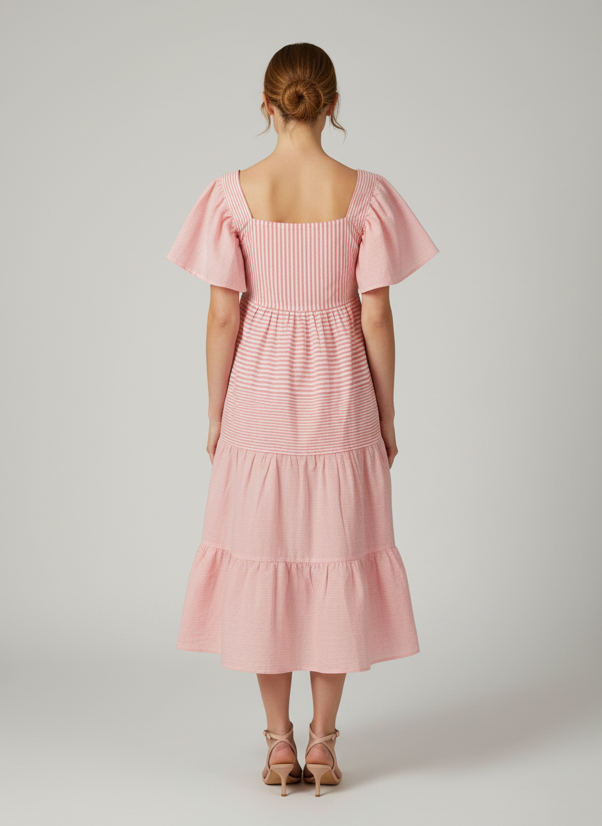 Three Layered bell sleeves Drees