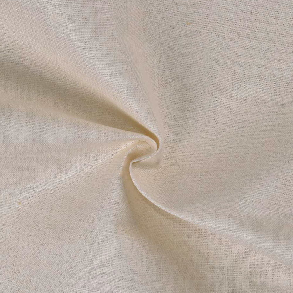 Plain Natural Pure Matka Silk 87 GSM Handwoven Fabric 17