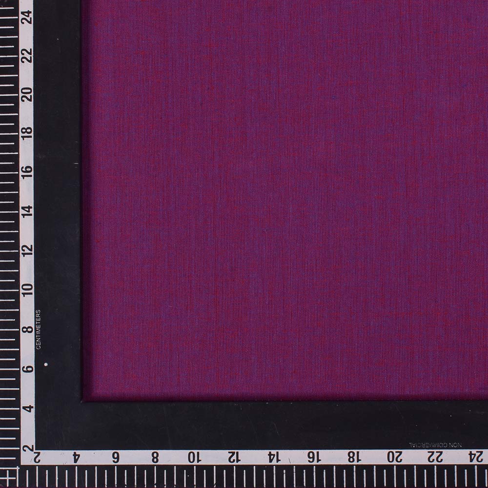 SOLID PURPLE RED CROSS COLOR PURE COTTON 85 GSM HANDWOVEN FABRIC