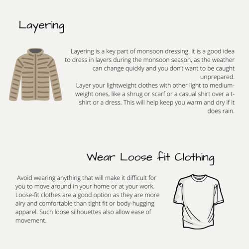 Suggestion for Monsoon Wear