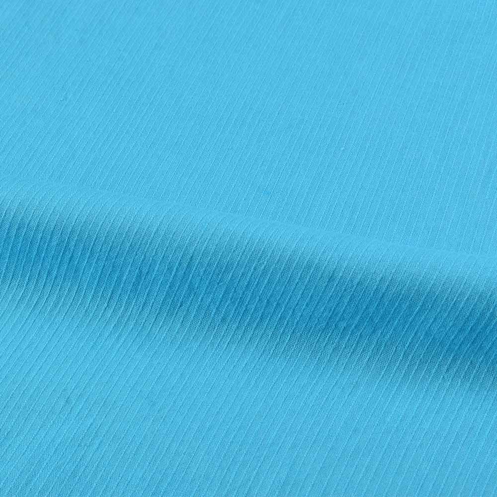 STRIPE BLUE PURE COTTON 77 GSM HANDWOVEN FABRIC