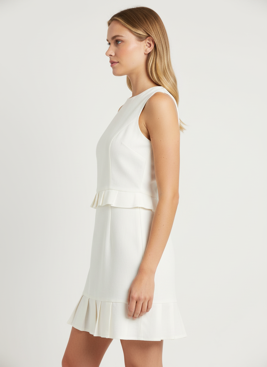 Pleated Hem Skirt & Top Co-ord Set