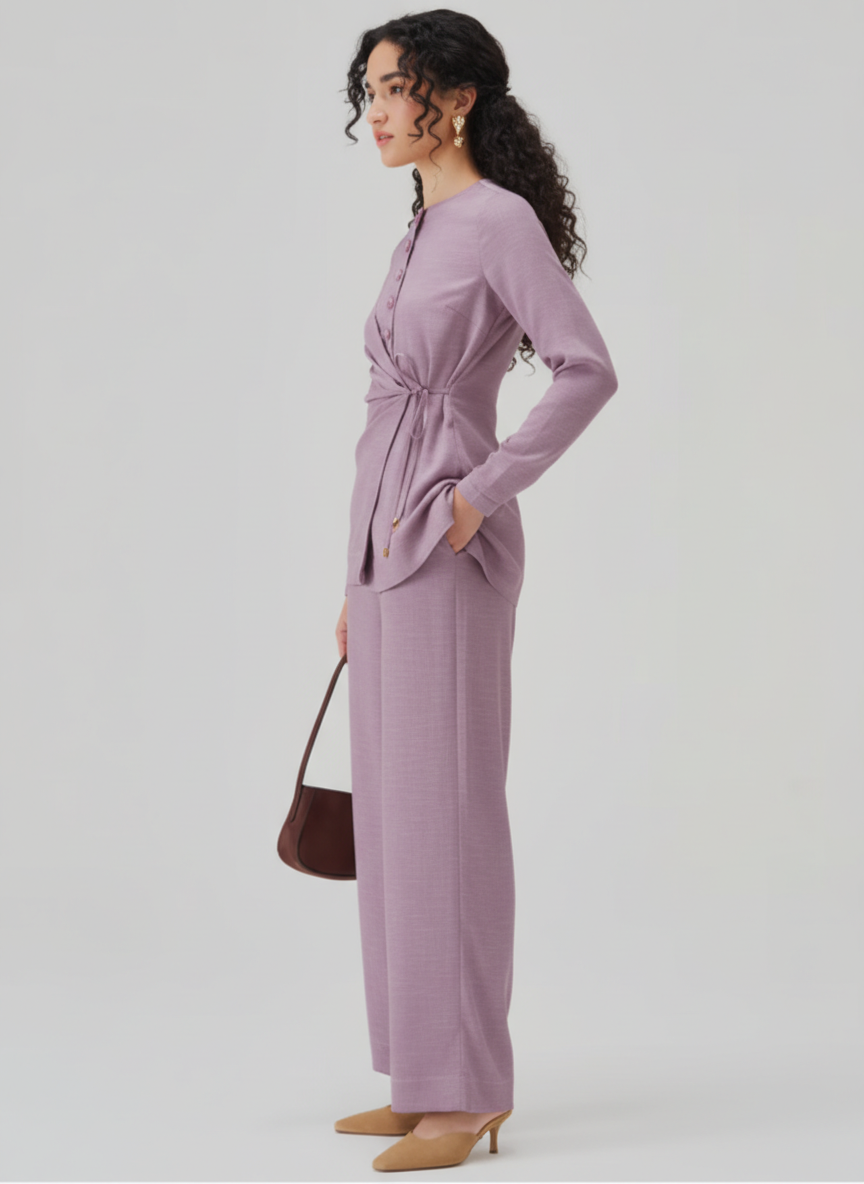 Full Sleeves Asymmetric Co-ord Set