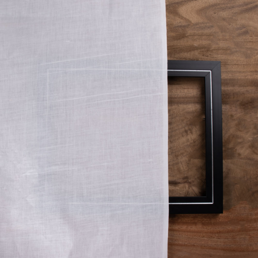 Ready for Dyeing White Khadi cotton fabric, perfect for custom dyeing