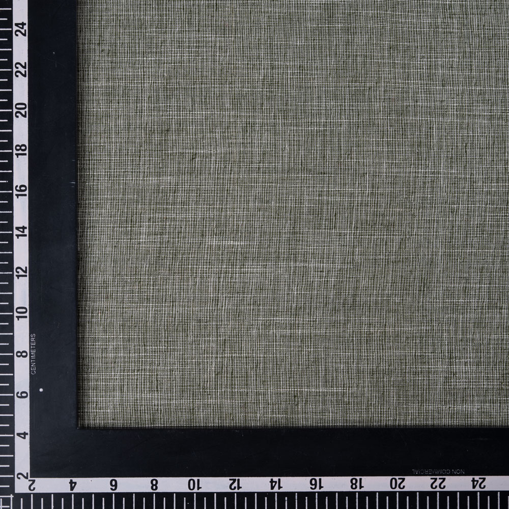 CHAMBRAY GREY PURE COTTON 100 GSM HANDWOVEN FABRIC