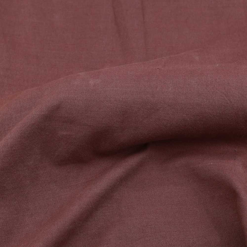 Plain Red Pure Cotton 212 GSM Handwoven Fabric