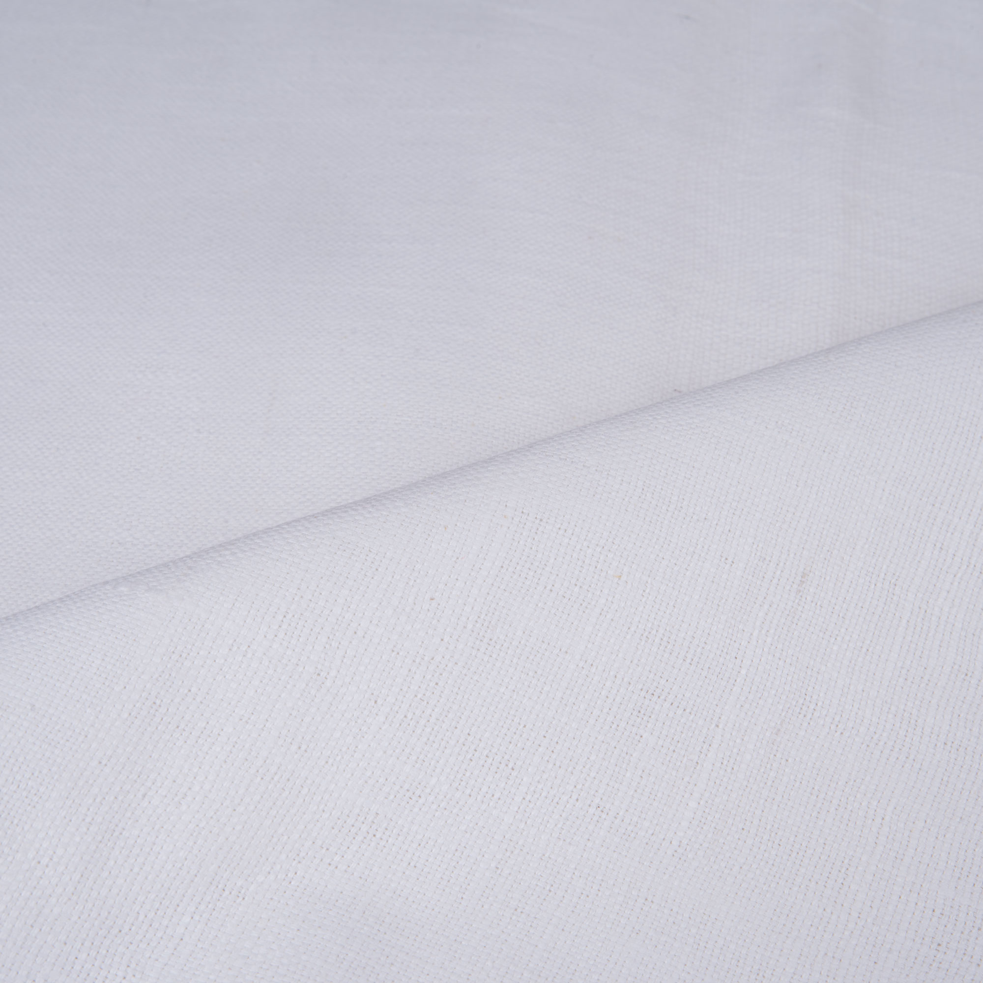 White Handspun & Handwoven Khadi Cotton 161 GSM Fabric - Bleached & Dyeable