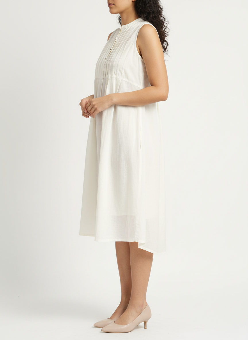 Tucks Beyond Dress