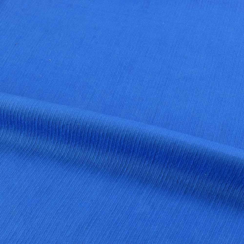 STRIPE ROYAL BLUE PURE COTTON 77 GSM HANDWOVEN FABRIC